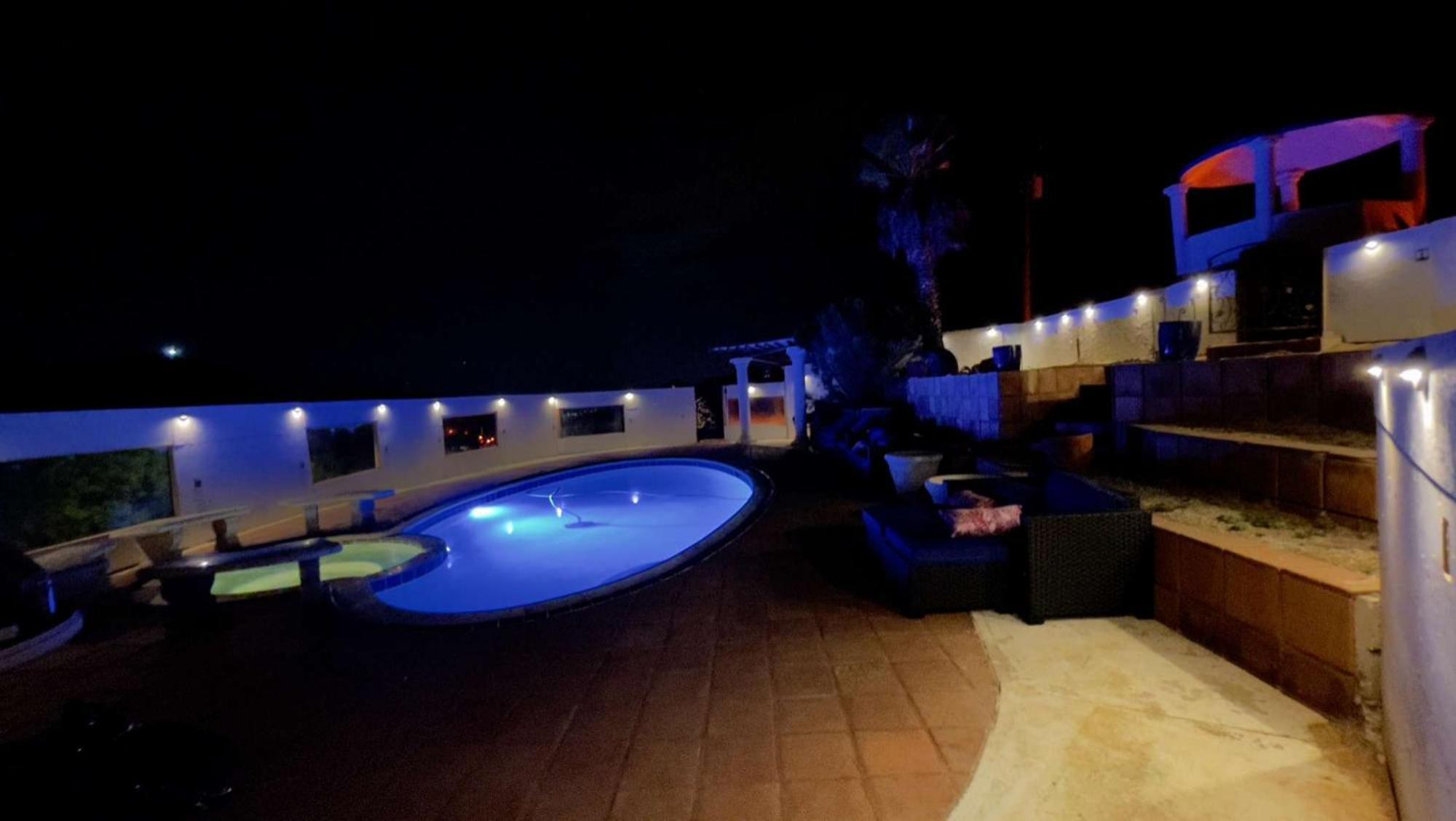 Private Home On 10 Acres - Heated Salt Pool & Jacuzzi, Mountain & City Views, Horseshoes, Basketball, Bbq, Golf Putting, Foosball, Croquet, Bose Stereo, White Cotton Bedding - Hilltop Hacienda, Pool Heat Optional Jamul Εξωτερικό φωτογραφία